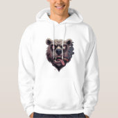 Smoked Out Smokey Bear Hoodie (Vorderseite)