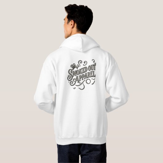 Smoked Out Smokey Bear Hoodie (Schwarz voll)