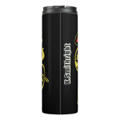 Smokeologin Funny Barbecue Grill Grafik Thermosbecher (Rückseite)