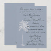 Smokey Beach Einladung 5 x 7 (Vorne/Hinten)