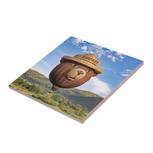 Smokey Bear in Colorado Fliese (Seite)