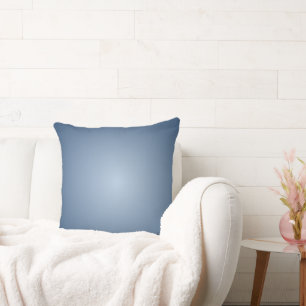 Smokey Blue Shades von Hell nach Dunkel Stylisch Kissen
