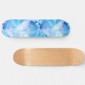 Smokey Blue Skateboard (Horizontal)