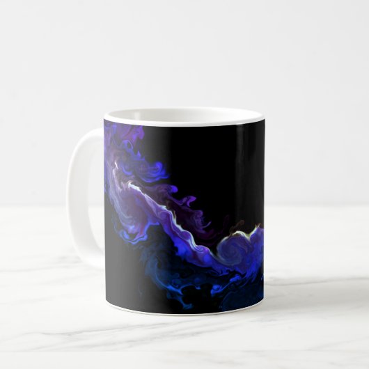 Smokey-Design Kaffeetasse (Vorderseite Links)