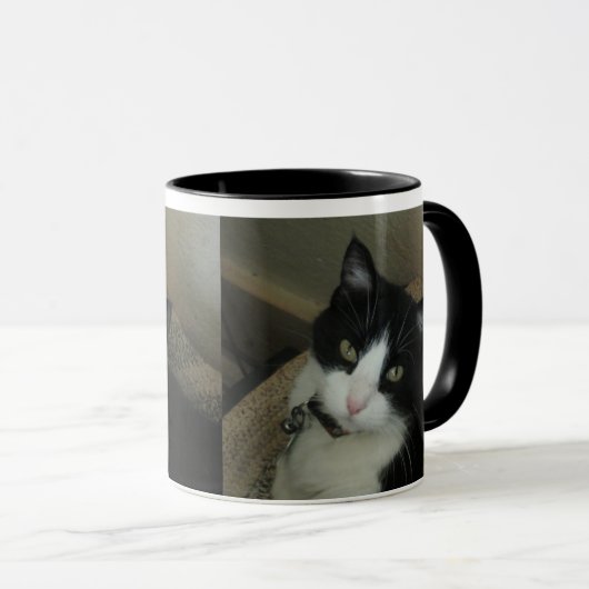 Smokey Die Katze-Tasse Tasse (VorderseiteRechts)