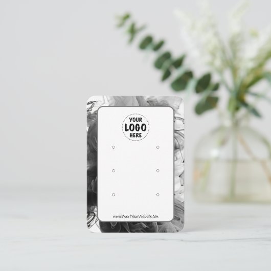 Smokey Gothic großer Multi-Earring Display Combo Visitenkarte (Stehend Vorderseite)