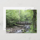 Smokey Mountain Creek Postkarte (Vorne/Hinten)