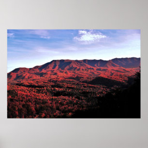 Smokey Mountain Herbst Poster