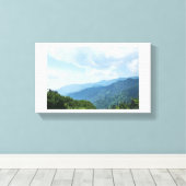 Smokey Mountain Leinwanddruck (Insitu (Holzboden))