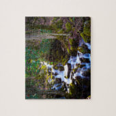 Smokey Mountain River Creek North Carolina Puzzle (Vertikal)
