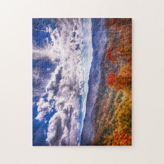 Smokey Mountain River Creek. Puzzle (Vertikal)