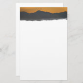 Smokey Mountain Sunrise Briefpapier (Vorne/Hinten)
