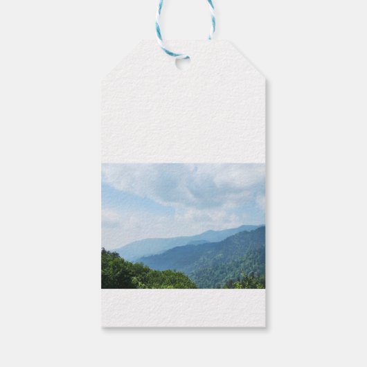 Smokey Mountains Geschenkanhänger (Rückseite)