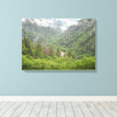 Smokey Mountains Leinwanddruck (Insitu (Holzboden))