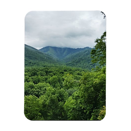 Smokey Mountains Magnet (Vertikal)