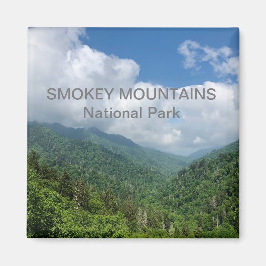 Smokey Mountains Nationalpark Magnet (Vorne)