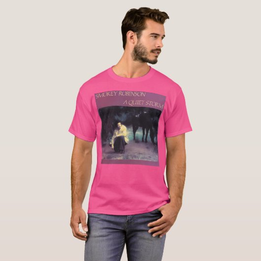 Smokey Music Robinson A ruhige Sturm. T-Shirt (Vorne ganz)