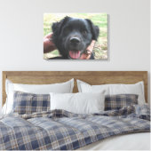 Smokey-Posen für die Kamera Leinwanddruck (Insitu (Schlafzimmer))