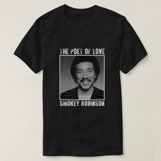 Smokey Robinson - Der Dichter der Liebe T-Shirt (Design vorne)