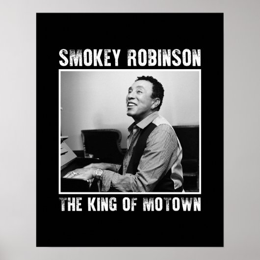 Smokey Robinson der König von Motown Poster (Vorne)