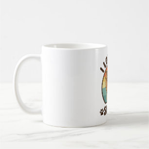 Smokey Sheltie Hund Vintage Sonnenuntergang Shirt  Kaffeetasse