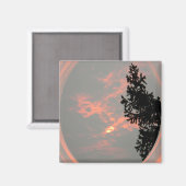 Smokey Sun .... Magnet (Vorderseite/Rückseite)