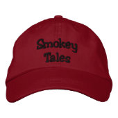 Smokey Tales Red Cap Bestickte Kappe (Vorderseite)