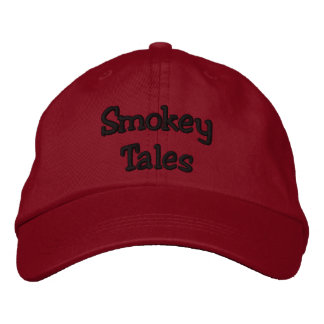 Smokey Tales Red Cap Bestickte Kappe