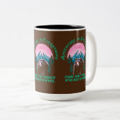 Smokey the Bären, Adventure Time Zweifarbige Tasse (VorderseiteRechts)