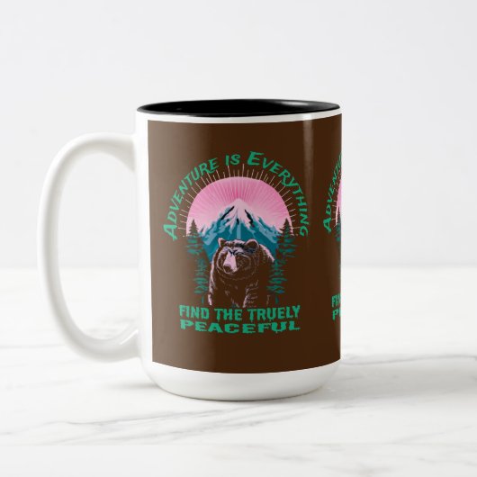 Smokey the Bären, Adventure Time Zweifarbige Tasse (Links)