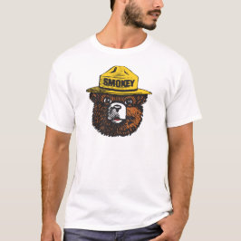 Smokey the Bear Head  T-Shirt