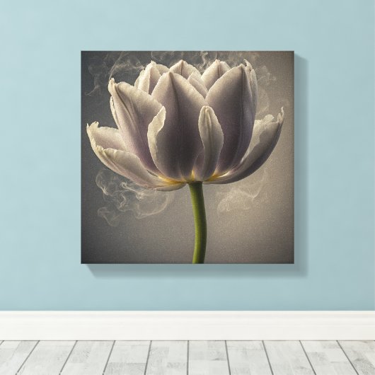 Smokey Tulip Leinwanddruck (Insitu (Holzboden))