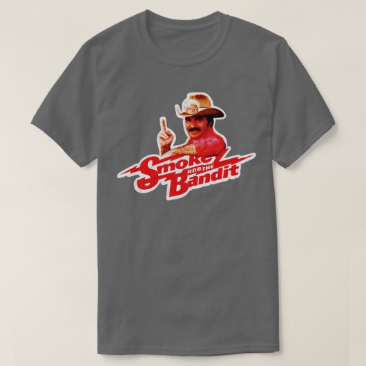 Smokey und Bandit Burt Reynolds lustiges Design T-Shirt (Design vorne)