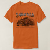 Smokey und der Snowman der Banditen T-Shirt (Design vorne)