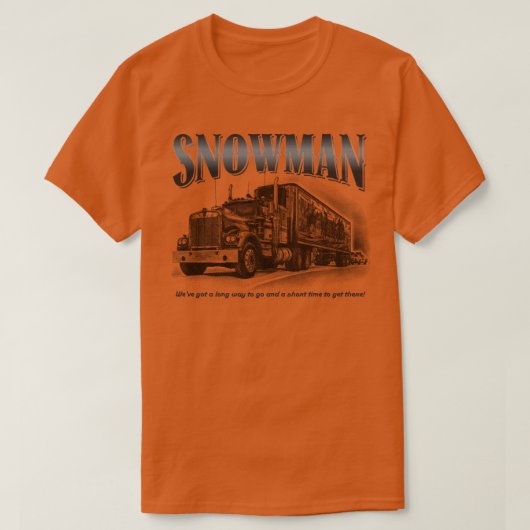 Smokey und der Snowman der Banditen T-Shirt (Design vorne)