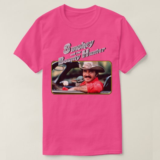 Smokey und Pedro Pascal T-Shirt (Design vorne)