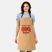 Smokey und scharfe GRILLEN Sauce Schürze (Getragen)
