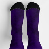 Smokey Urban Grunge Royal Lila Socken (Oben)