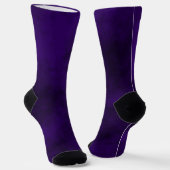 Smokey Urban Grunge Royal Lila Socken (Gewinkelt)