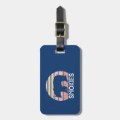 Smokies Bear Gepäckanhänger (Vorderseite vertikal)