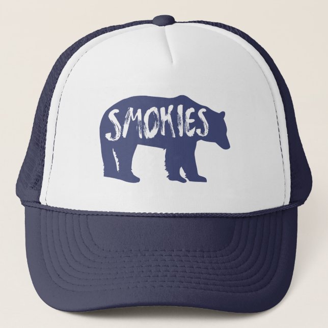 Smokies Bear Truckerkappe (Vorderseite)