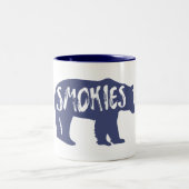 Smokies Bear Zweifarbige Tasse (Mittel)