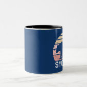 Smokies Bear Zweifarbige Tasse (Mittel)