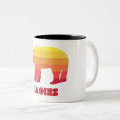Smokies Rainbow Bear Zweifarbige Tasse (VorderseiteRechts)