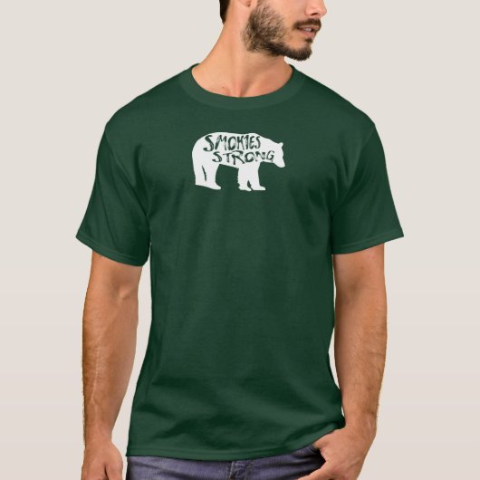 Smokies Starker Bär T-Shirt (Vorderseite)