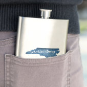 Smokies Strong North Carolina Wood Gran Flachmann (Beispiel)