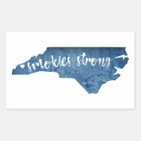 Smokies Strong North Carolina Wood Gran