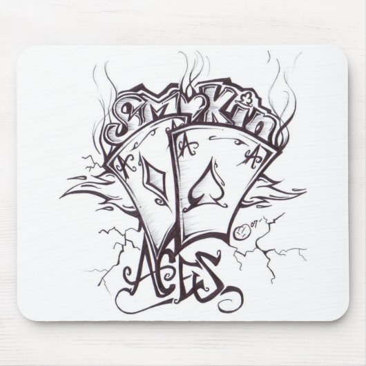 smokin Asse Mousepad (Vorne)
