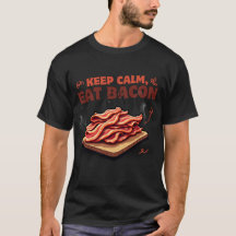 Smokin’ Bacon Bliss T-Shirt - Größe im Stil!