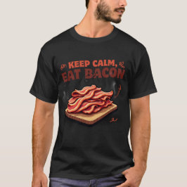 Smokin’ Bacon Bliss T-Shirt - Größe im Stil!
